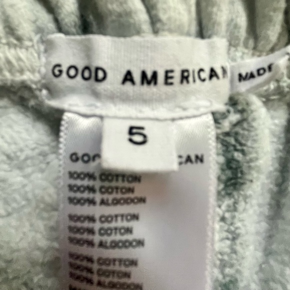 Good American Boyfriend Sweatpants in Blue Orion Tie Dye - Picture 5 of 16